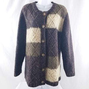 Dressbarn Woman Size 18/20 Button Front Cardigan